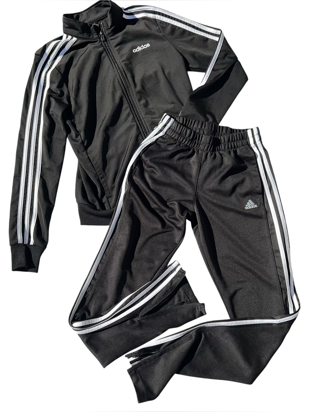 Adidas women’s tracksuit: jacket Small, pants XS
